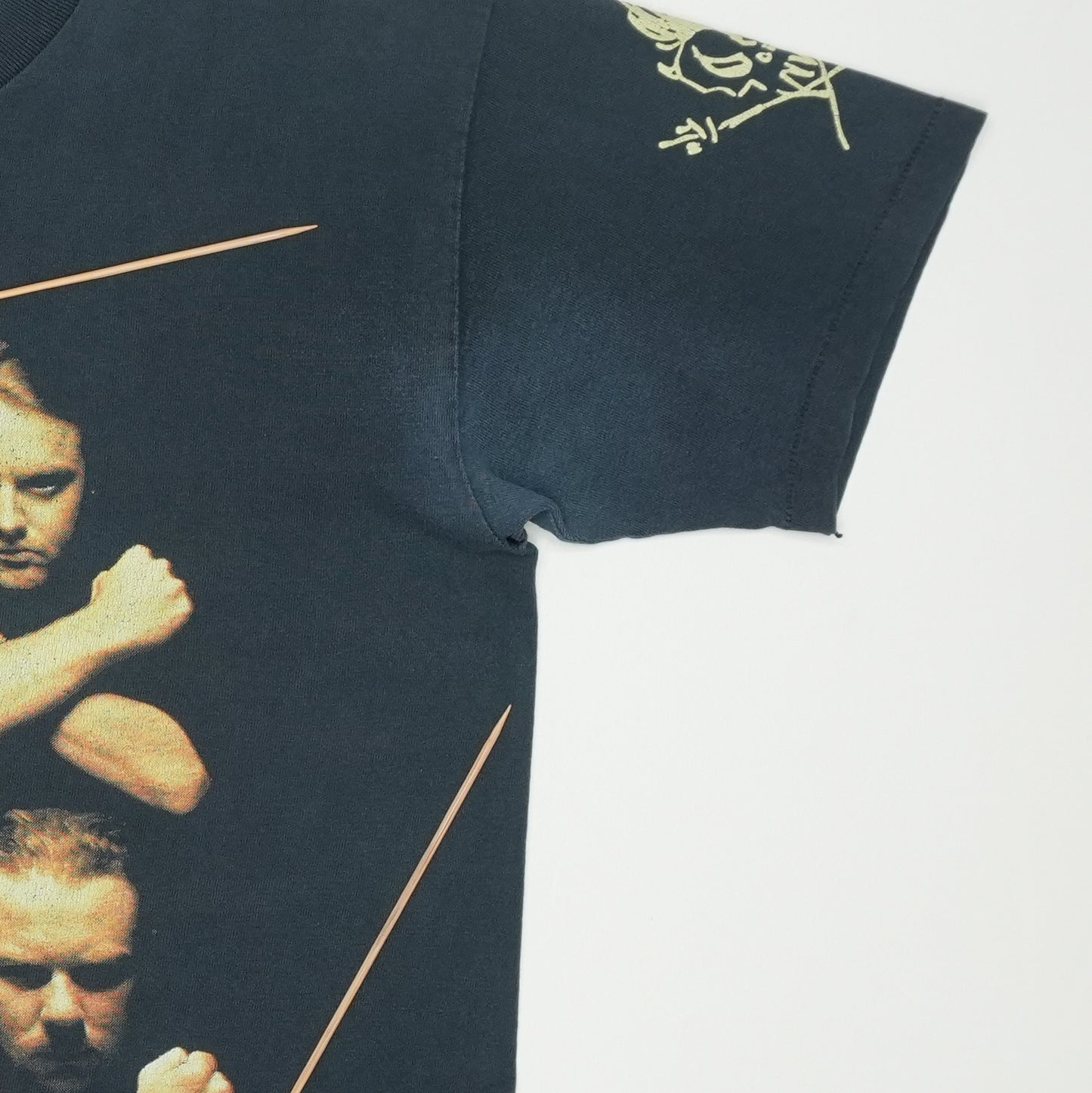 1991 Metallica Birth School Death Shirt Detail