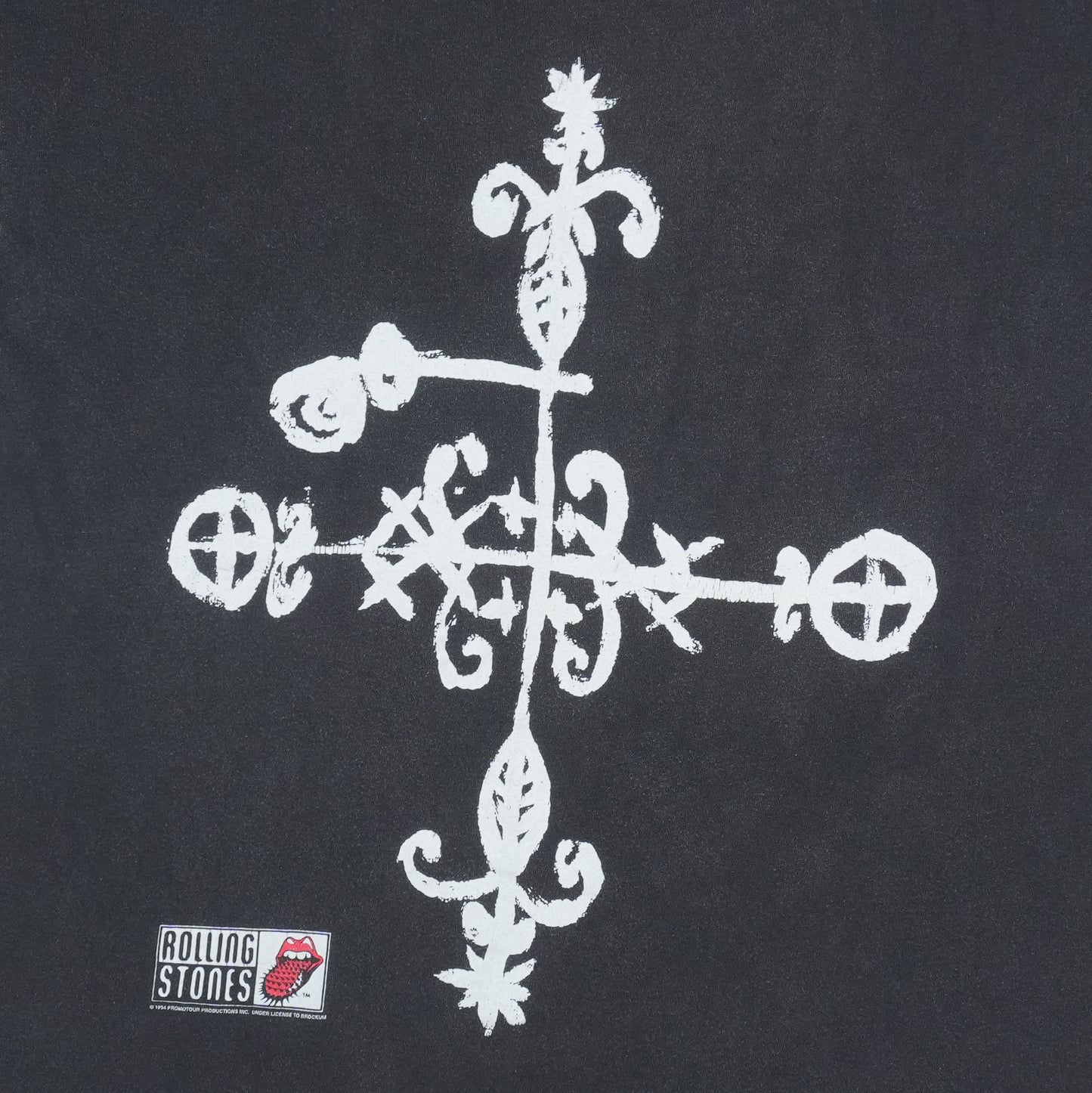 1994 Rolling Stones Voodoo Lounge Shirt Detail