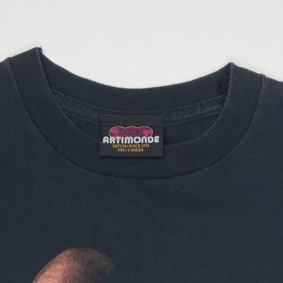 1997 Tupac Shakur Stop The Violence Shirt Detail
