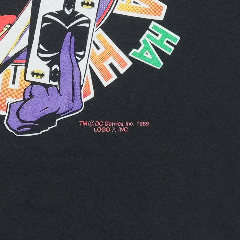 1989 Batman Joker DC Comics Shirt Detail