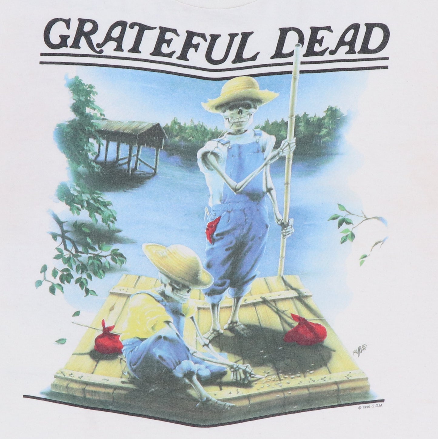 1995 Grateful Dead Tom Sawyer Tour Shirt