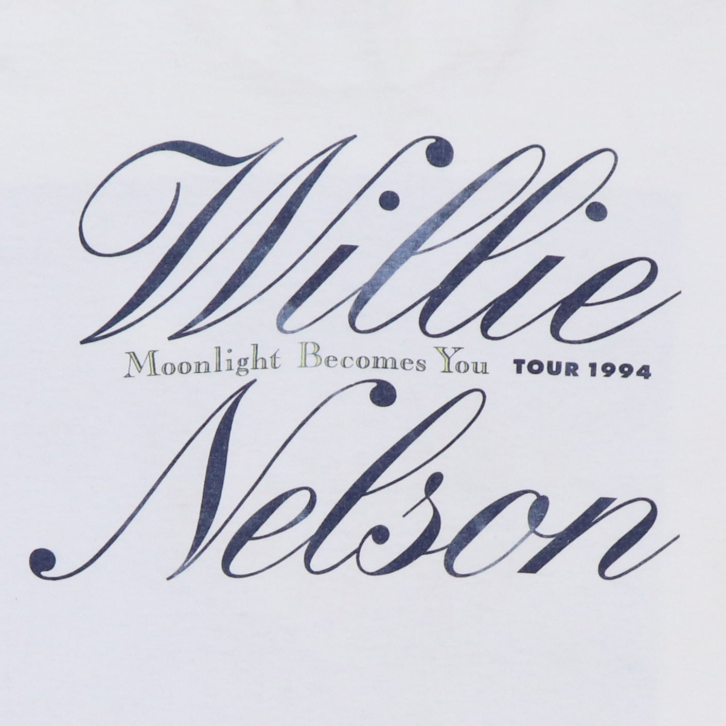 1994 Willie Nelson Moonlight Becomes You Tour Shirt