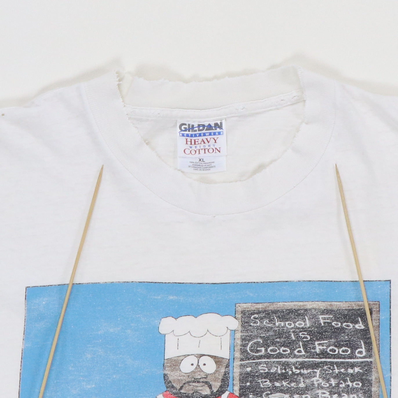 1997 South Park Salisbury Steak Day Shirt