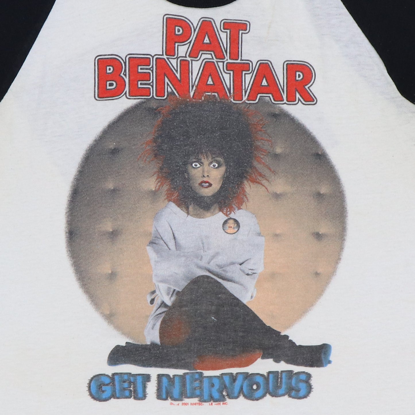2001 Pat Benatar Get Nervous Jersey Shirt