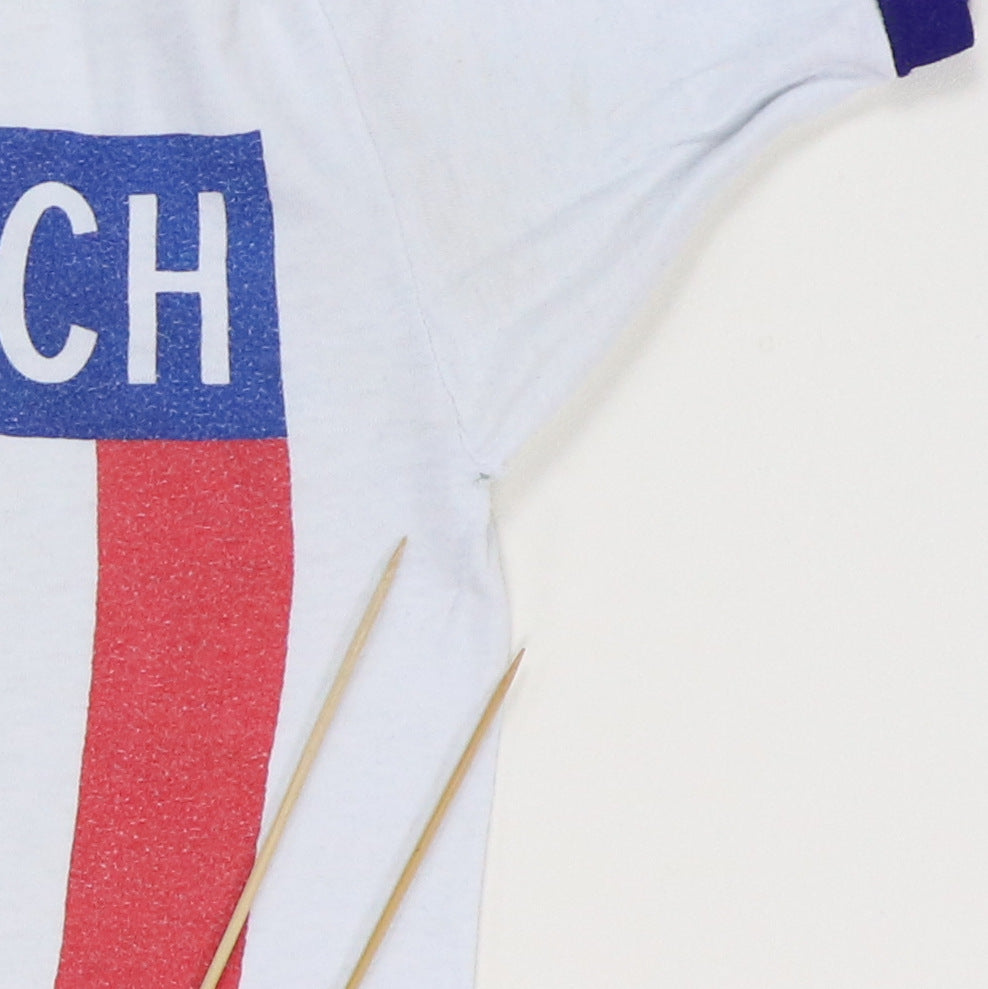 1970s Texas Tech Champion Blue Bar Shirt