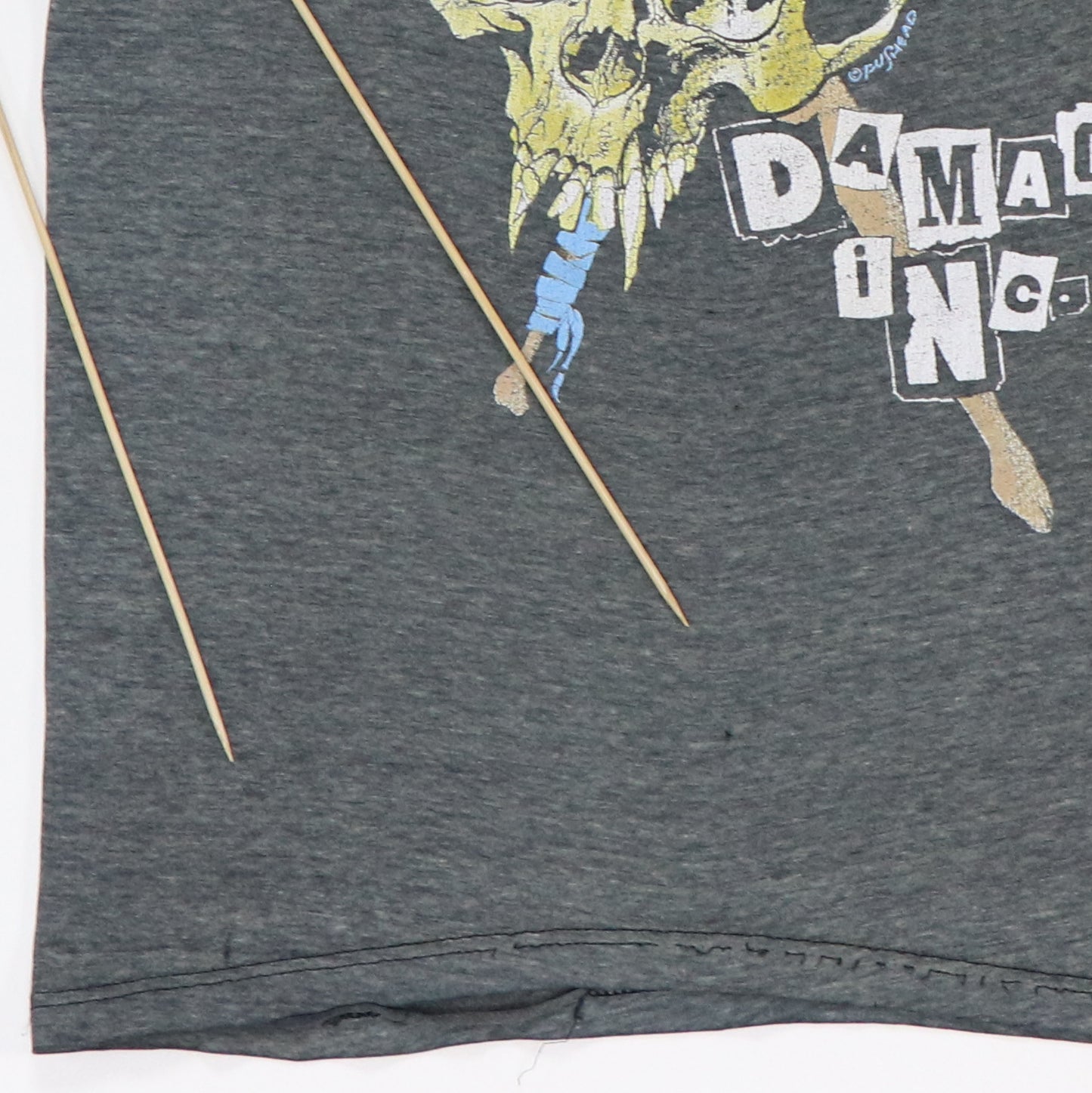 1987 Metallica Damage Inc Tour Shirt