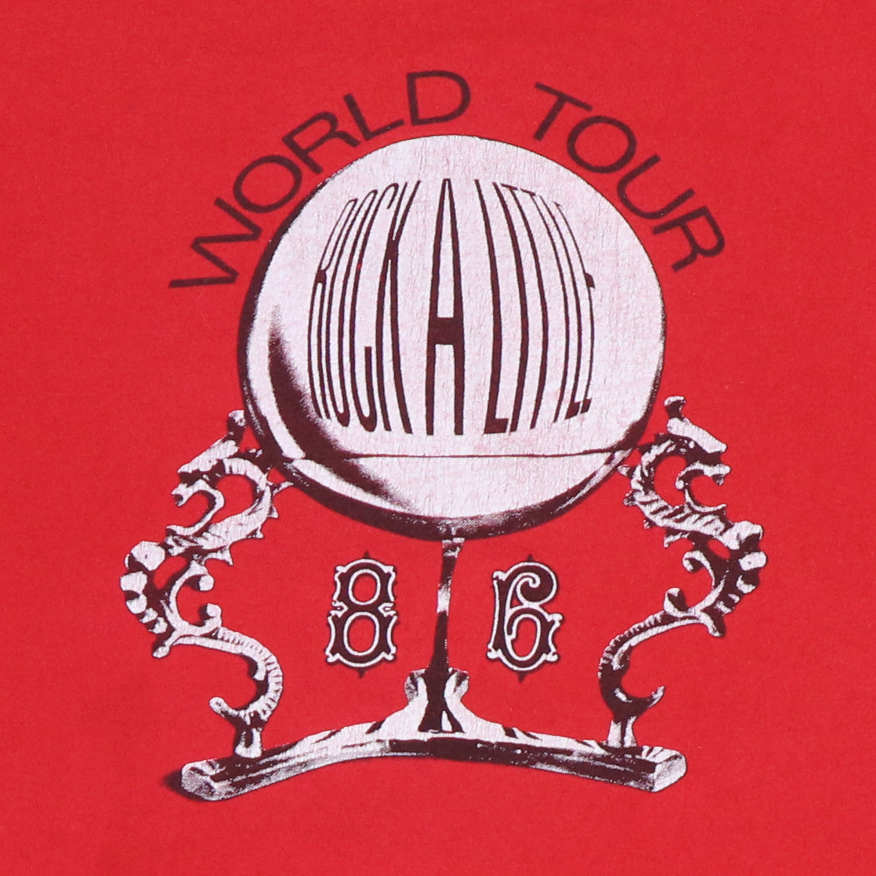 1986 Stevie Nicks Rock A Little Tour Shirt