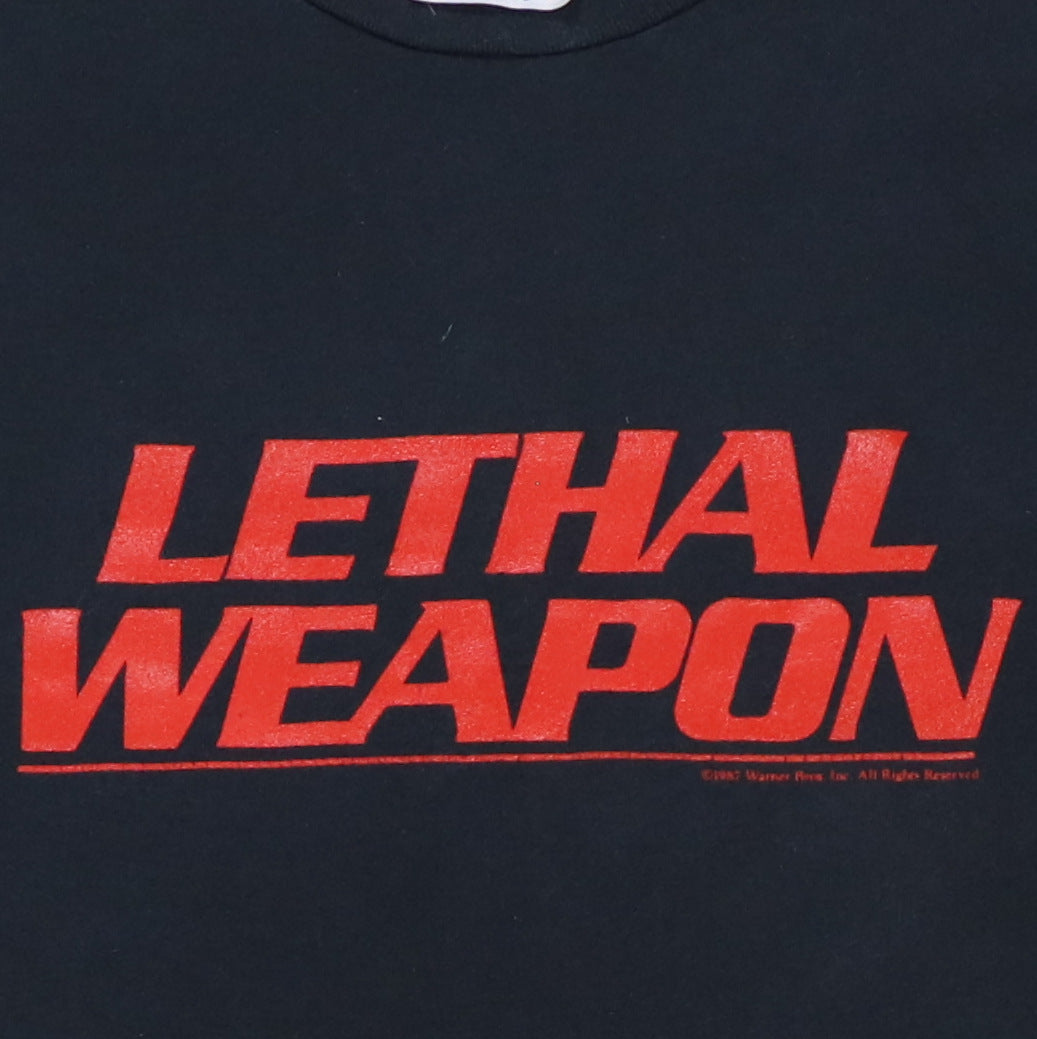 1987 Lethal Weapon Movie Promo Shirt