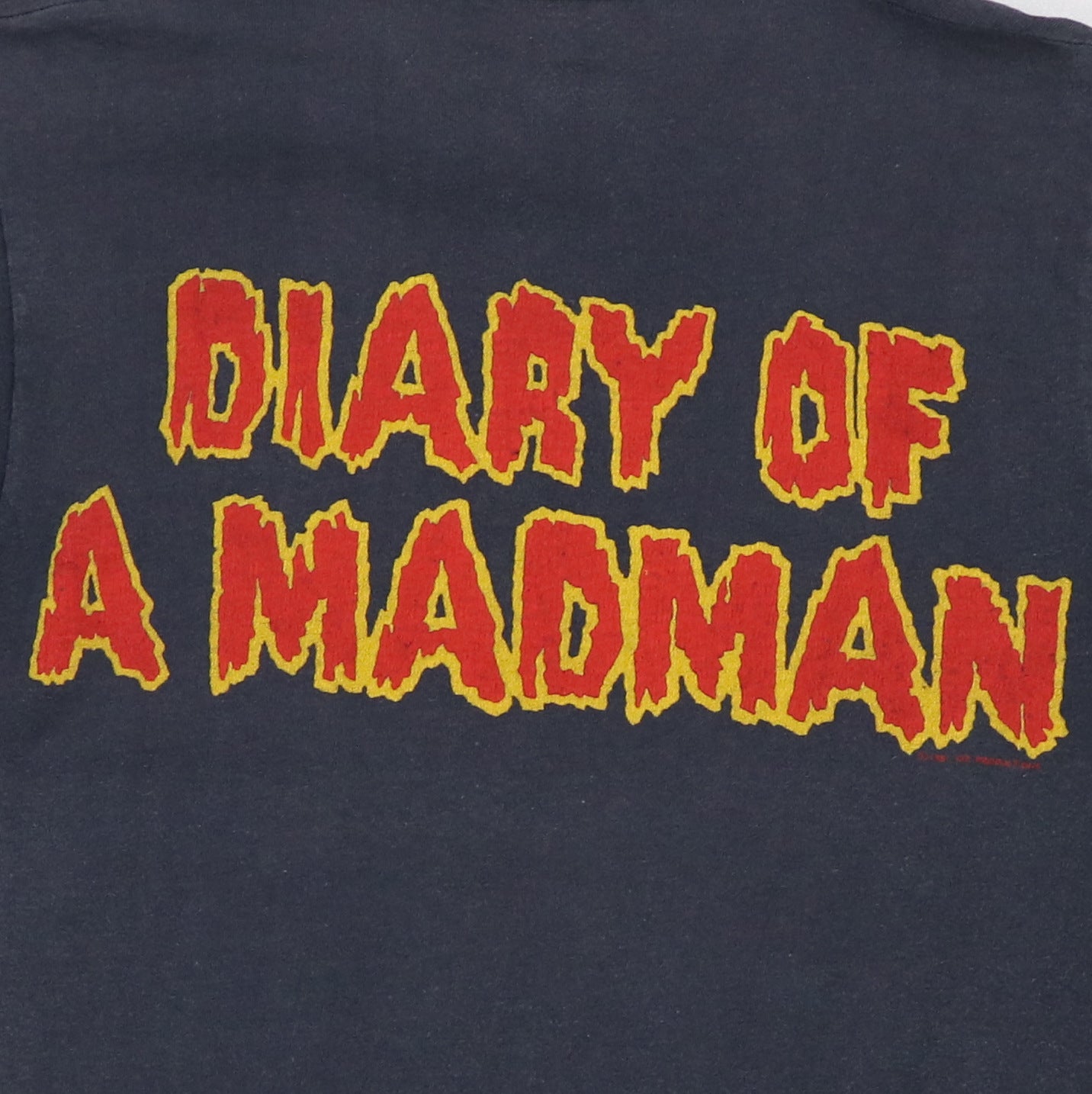 1981 Ozzy Osbourne Diary Of.A Madman Tour Shirt