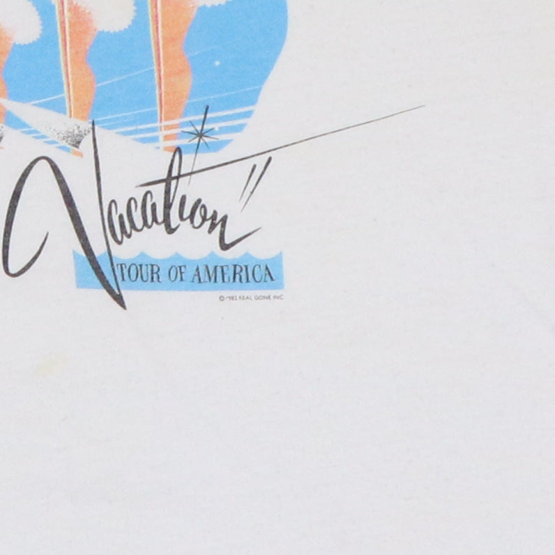 1982 The Go-Gos Vacation Tour Jersey Shirt