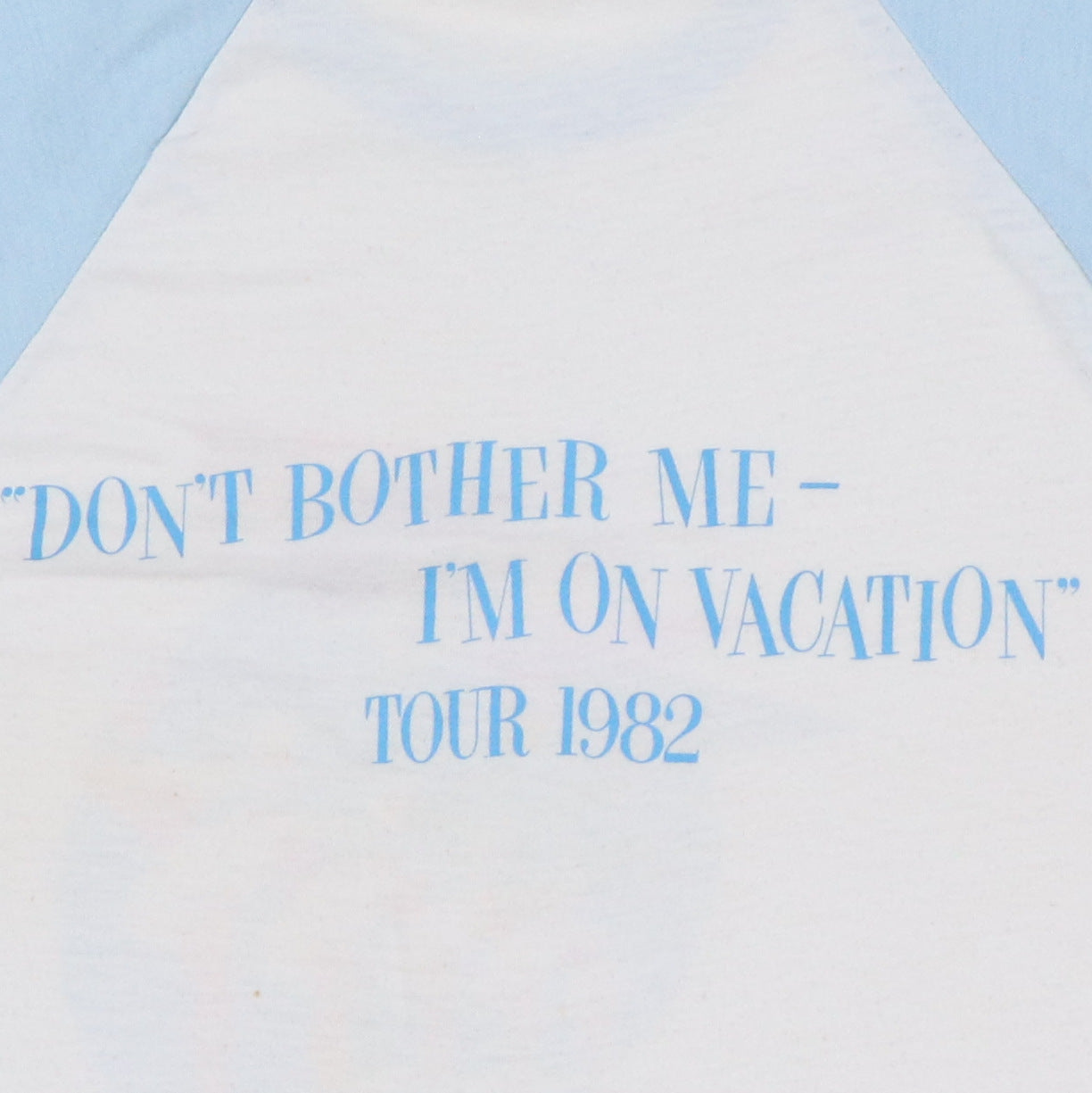 1982 The Go-Gos Vacation Tour Jersey Shirt