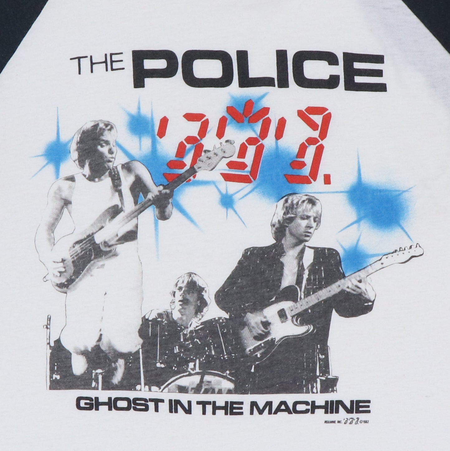 1982 The Police Ghost In The Machine Jersey Shirt
