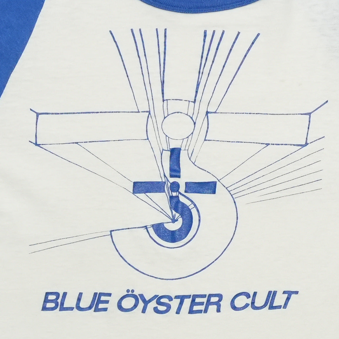 1980s Blue Oyster Cult Jersey Shirt Detail 1