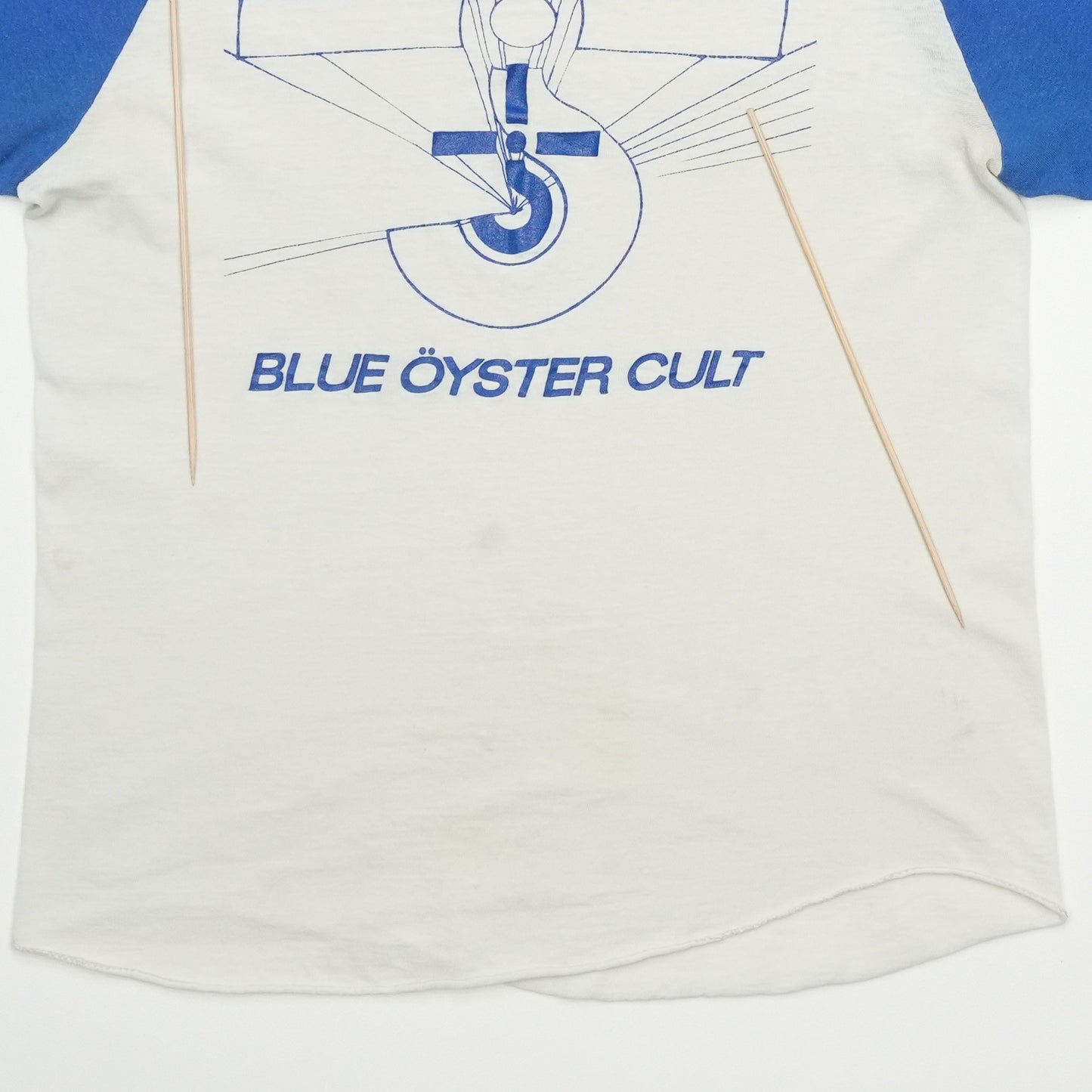1980s Blue Oyster Cult Jersey Shirt Detail 2