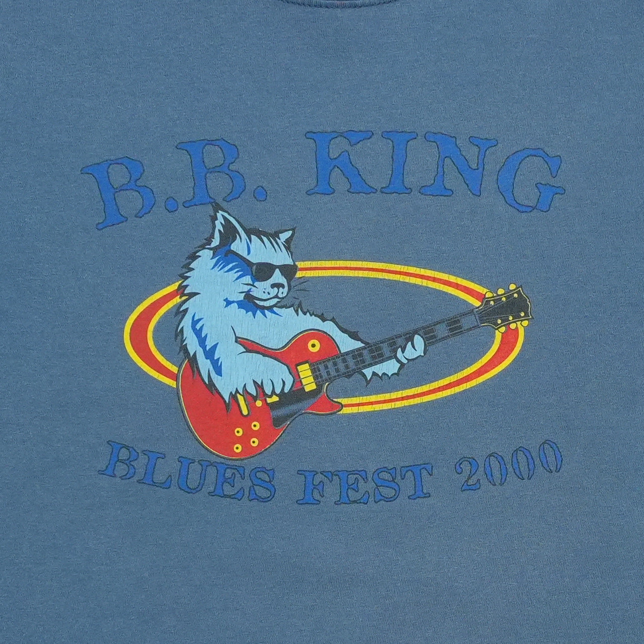 2000 B.B. King Blues Fest Shirt Detail 1