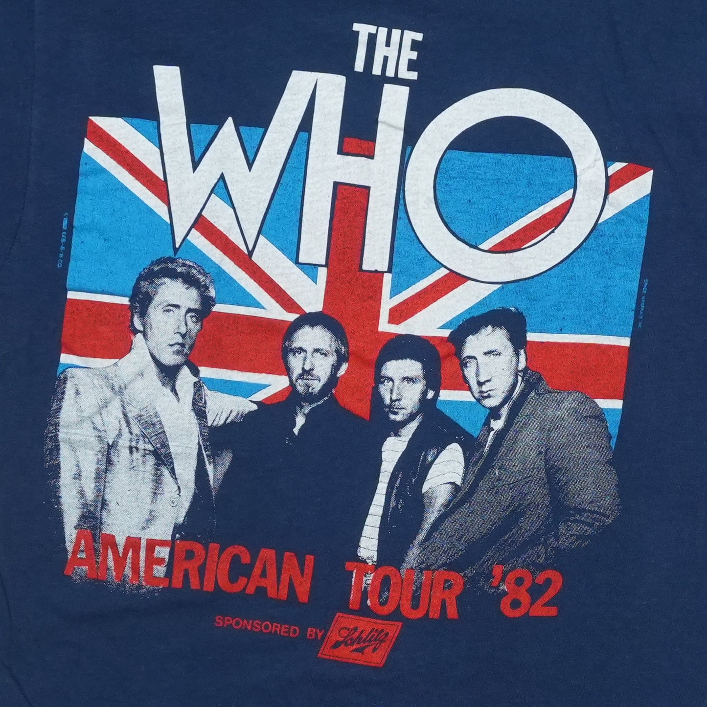 1982 The Who American Tour Shirt Detail 3