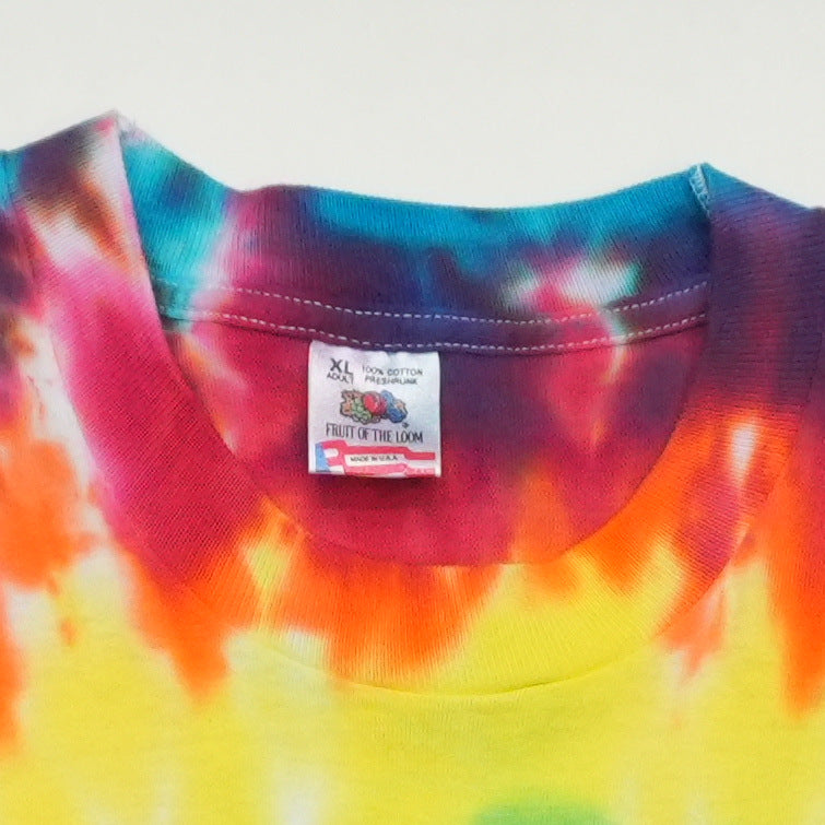 1990s Woodstock Tie Dye Shirt Detail 1