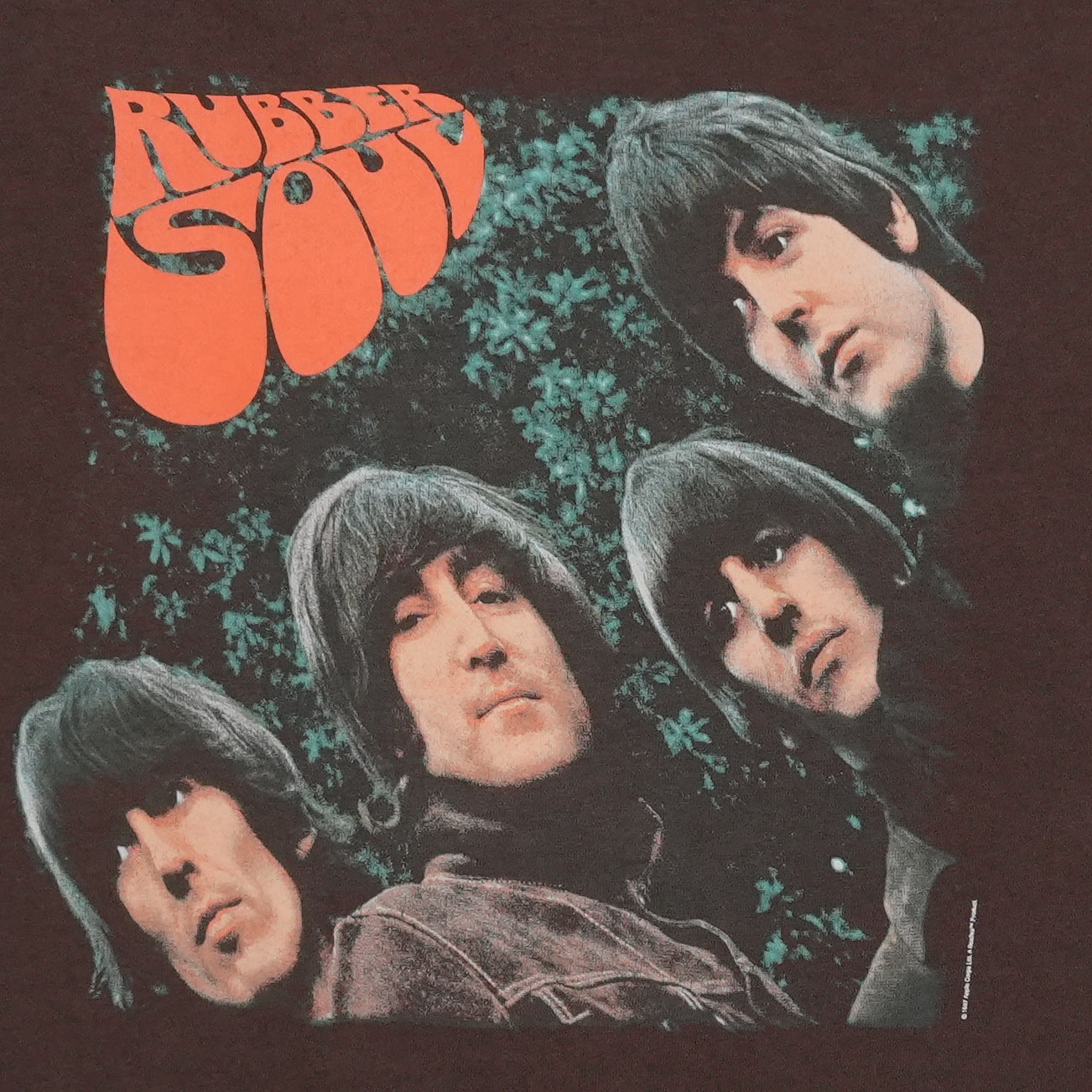 1997 Beatles Rubber Soul Shirt Detail 2