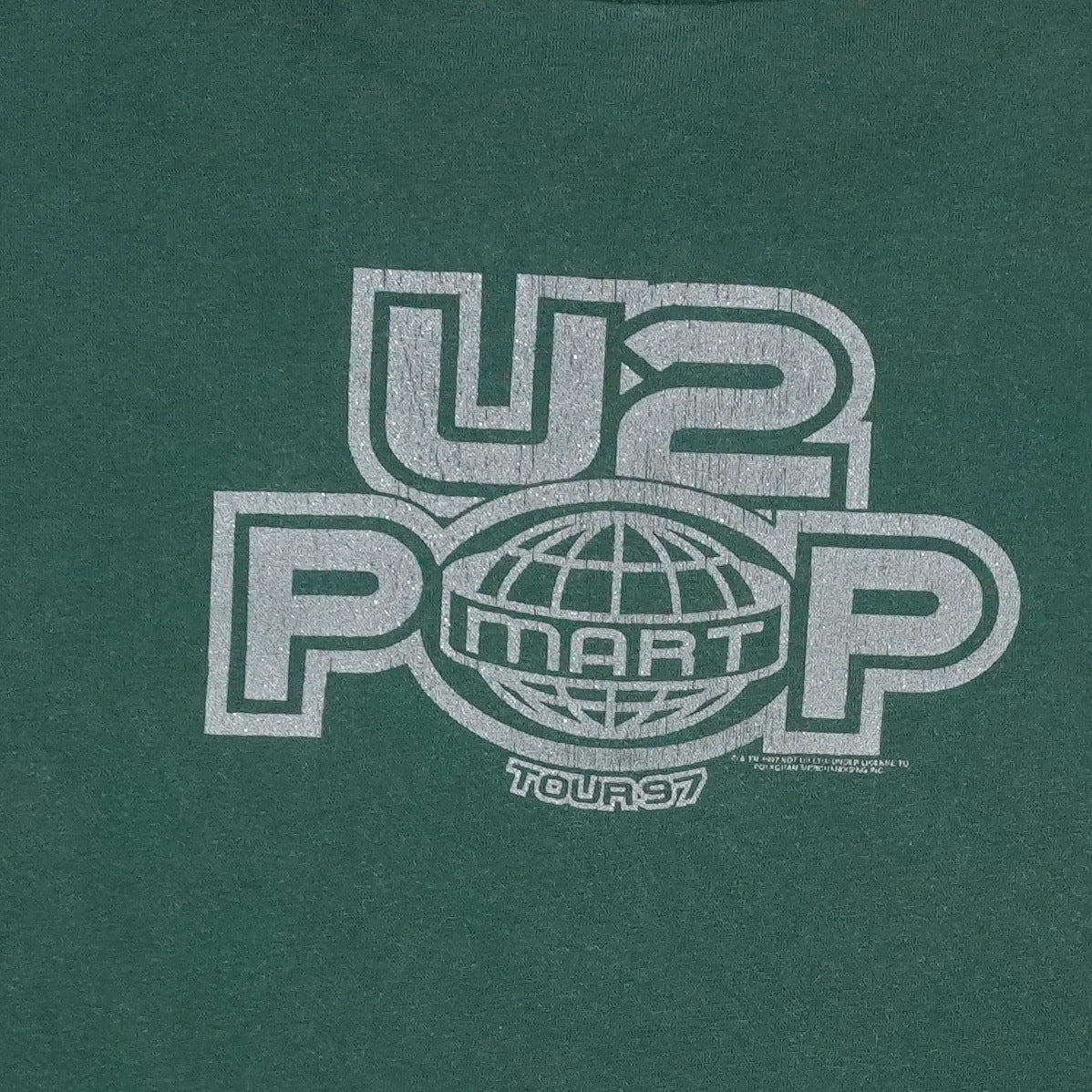 1997 U2 Pop Mart Tour Shirt Detail 4