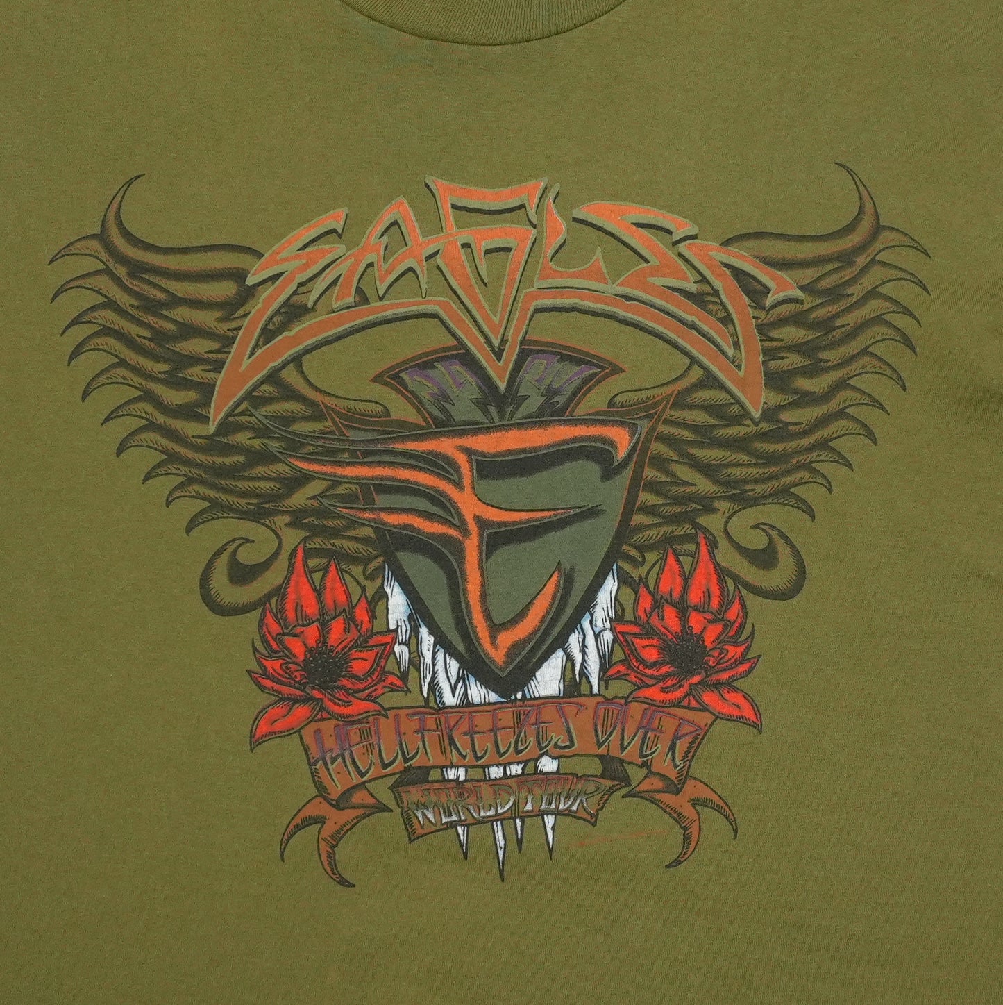 1994 Eagles World Tour Shirt Detail 2