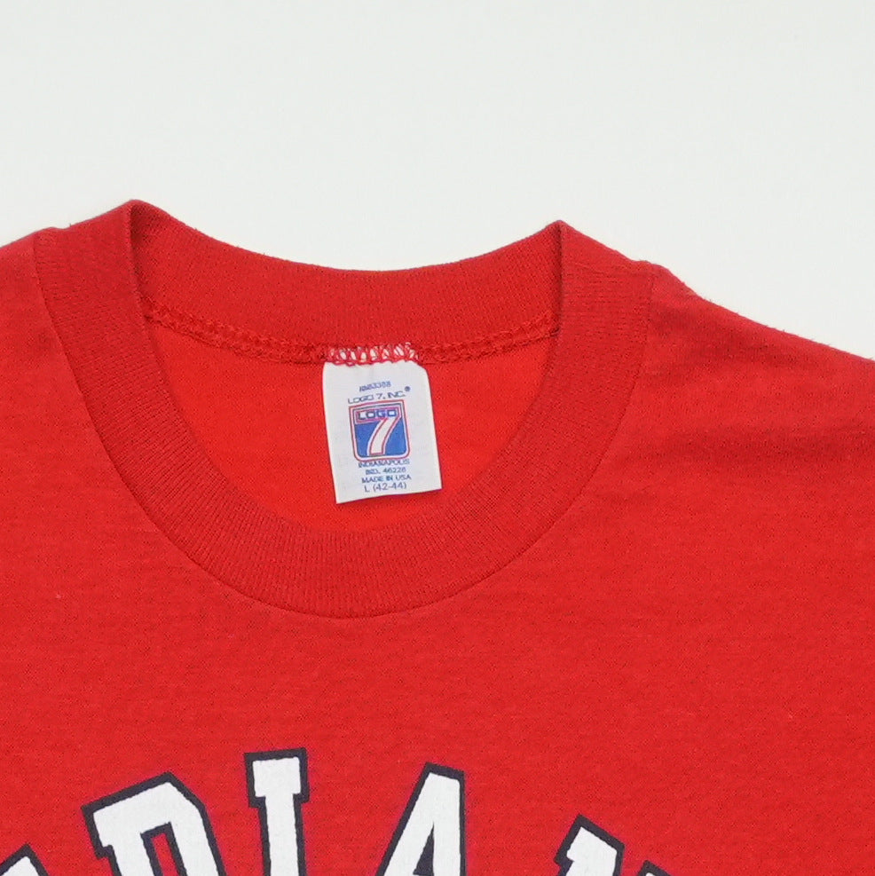 1987 Indiana Hoosiers NCAA Champions Shirt Detail 1