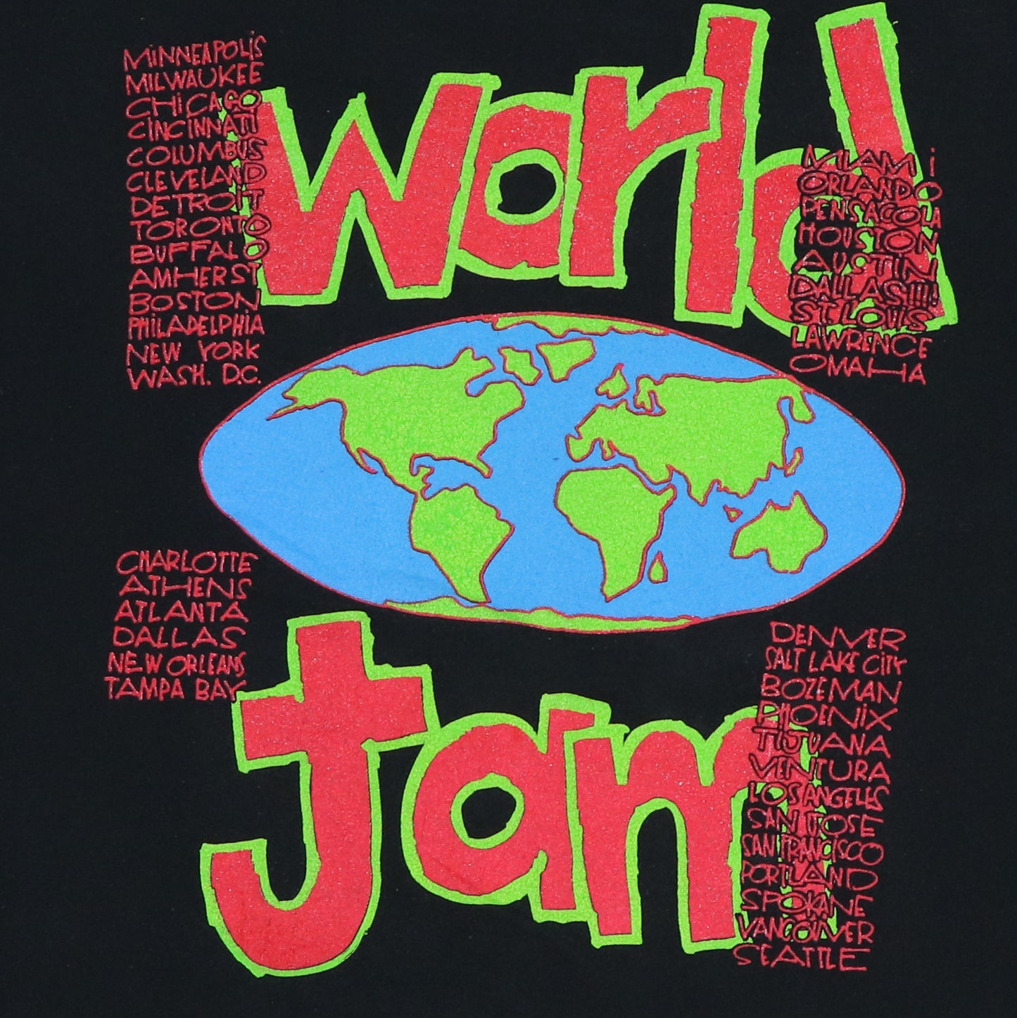 1992 Pearl Jam US Tour Long Sleeve Shirt
