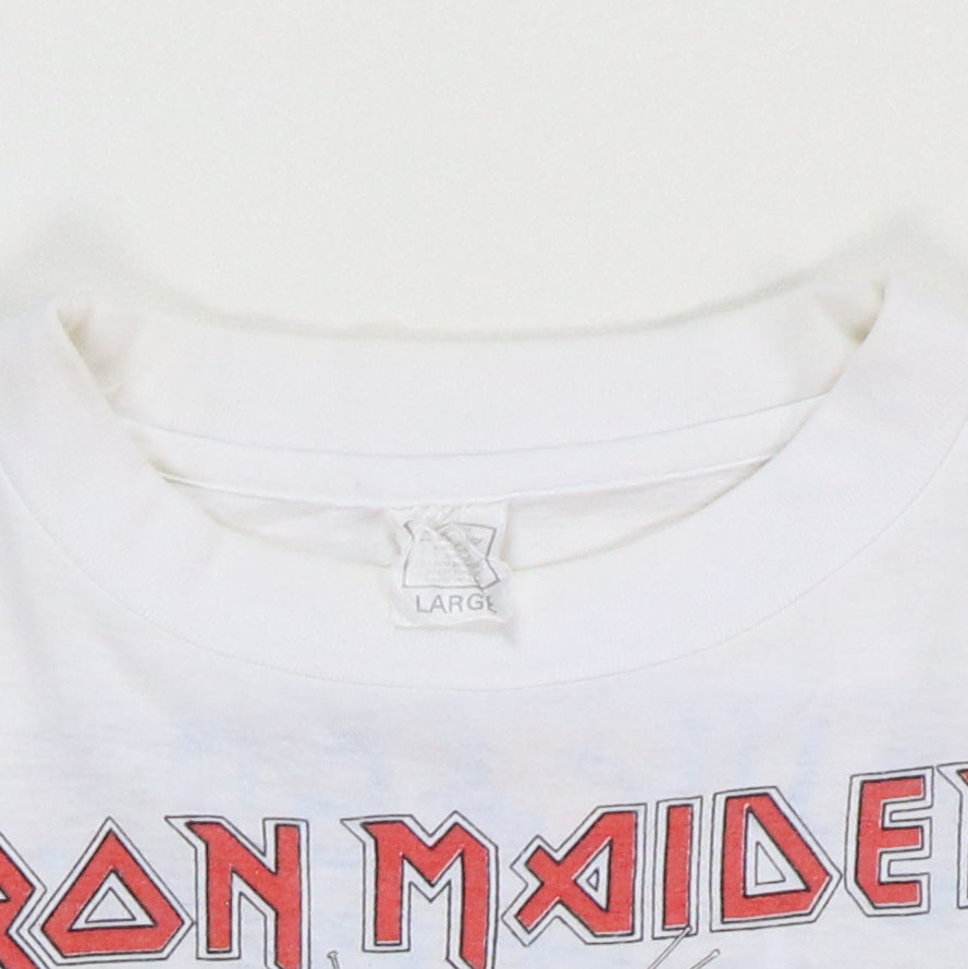 1987 Iron Maiden Chicago Mutants Tour Shirt
