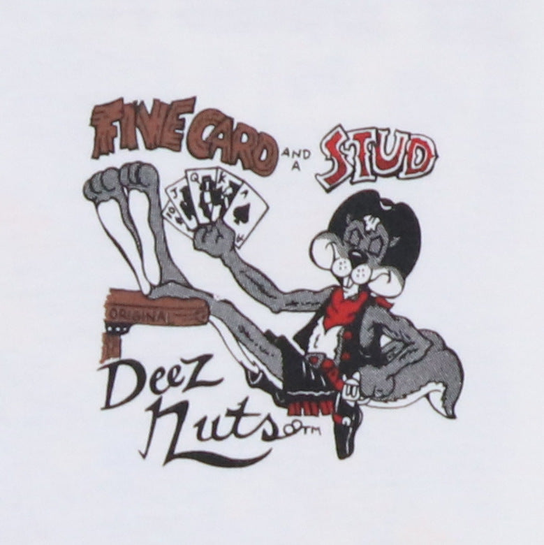1995 Deez Nuts Five Card And A Stud Shirt