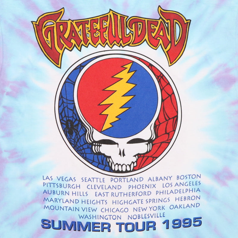 1995 Grateful Dead Summer Tour Tie Dye Shirt