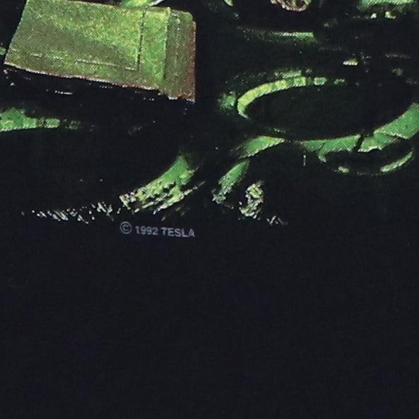 1992 Tesla Psychotic Supper Tour Shirt