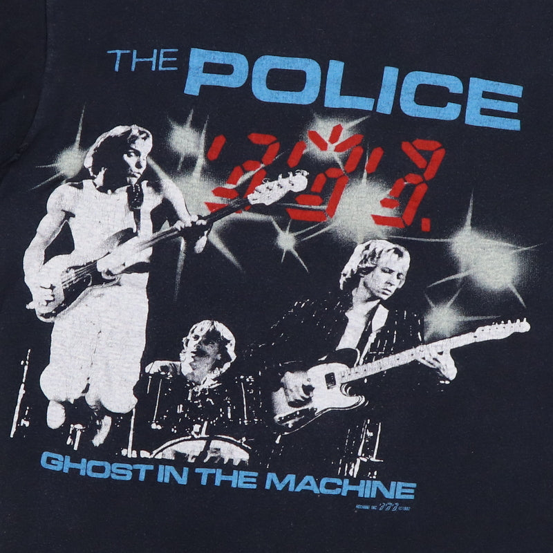 1982 The Police Ghost In The Machine Tour Shirt