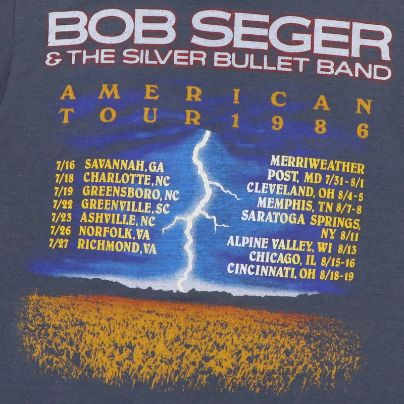 1986 Bob Seger & The Silver Bullet Band Tour Shirt