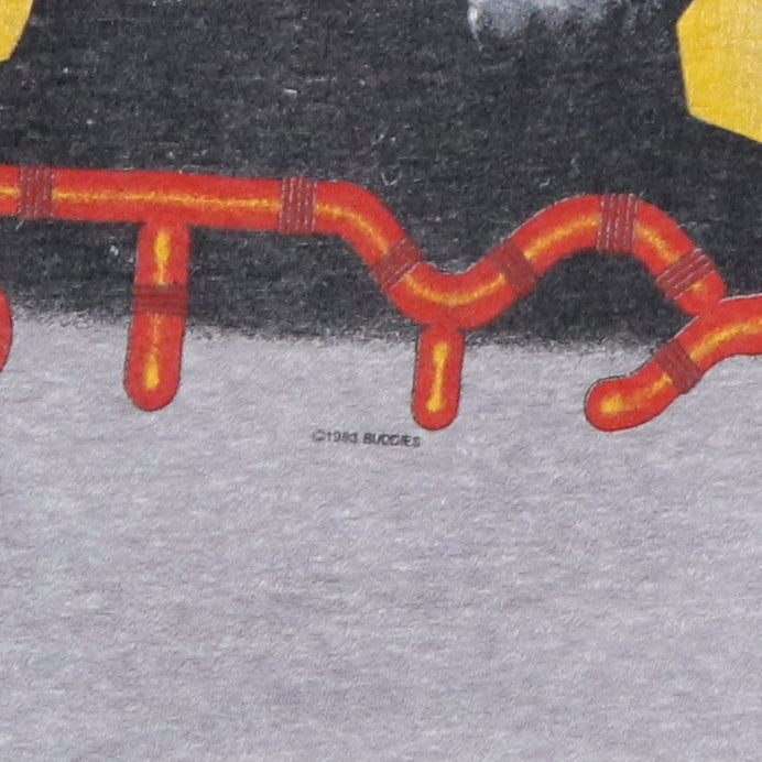 1983 Styx Kilroy Was Here Tour Jersey Shirt Detail