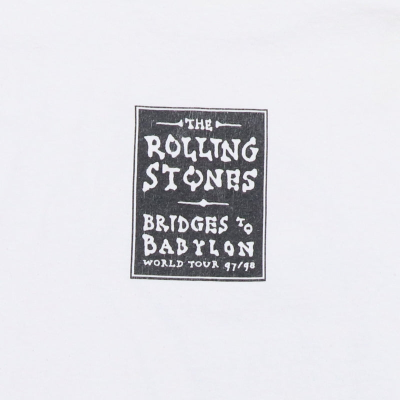 1997 Rolling Stones Bridges To Babylon Tour Shirt