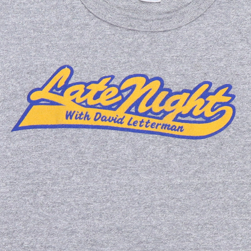 1980s Late Night With David Letterman Champion Shirt