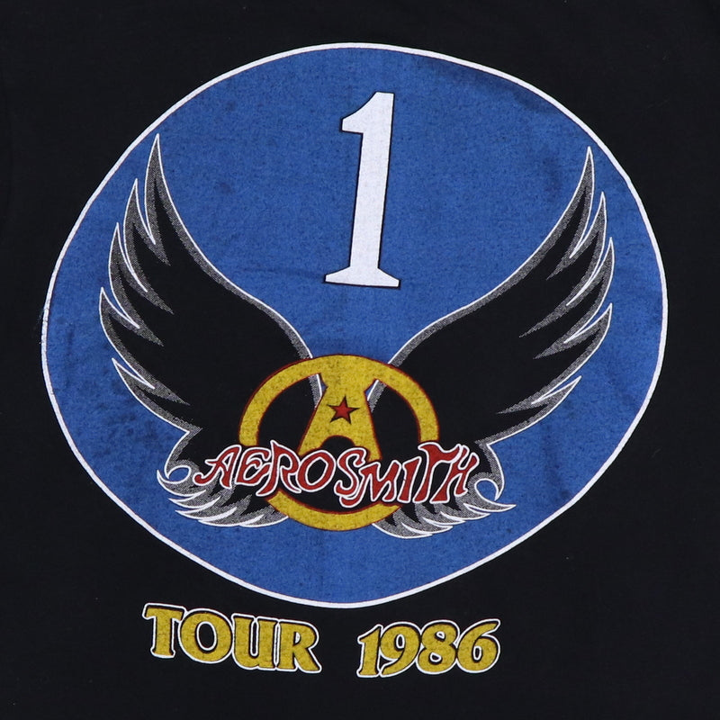1986 Aerosmith Aero Force One Tour Shirt