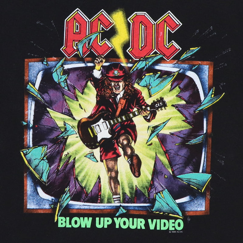 1988 ACDC Blow Up Your Video World Tour Shirt