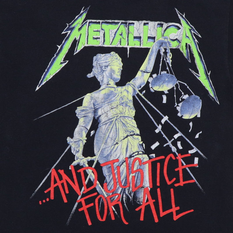 1988 Metallica And Justice For All Tour Shirt