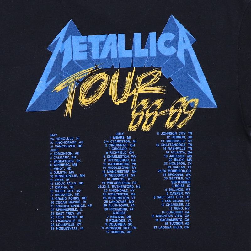 1988 Metallica And Justice For All Tour Shirt