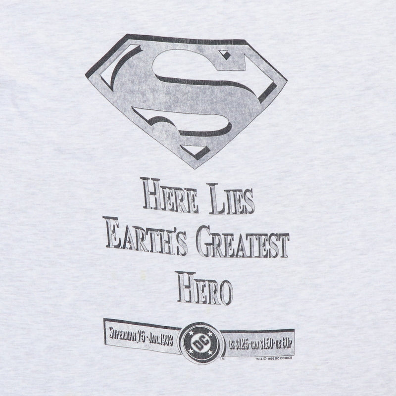 1992 Superman's Dead DC Comics Shirt