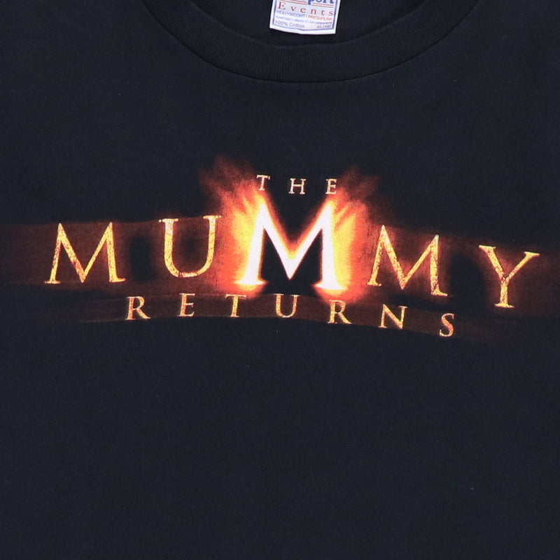 2001 The Mummy Returns Movie Promo Shirt