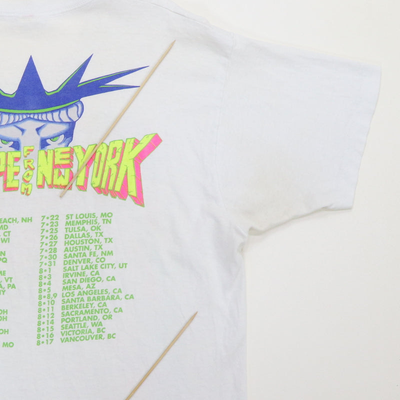 1990 Ramones I Wanna Be Well Escape From New York Tour Shirt