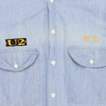 1990s U2 Live Denim Button Up Shirt