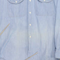 1990s U2 Live Denim Button Up Shirt
