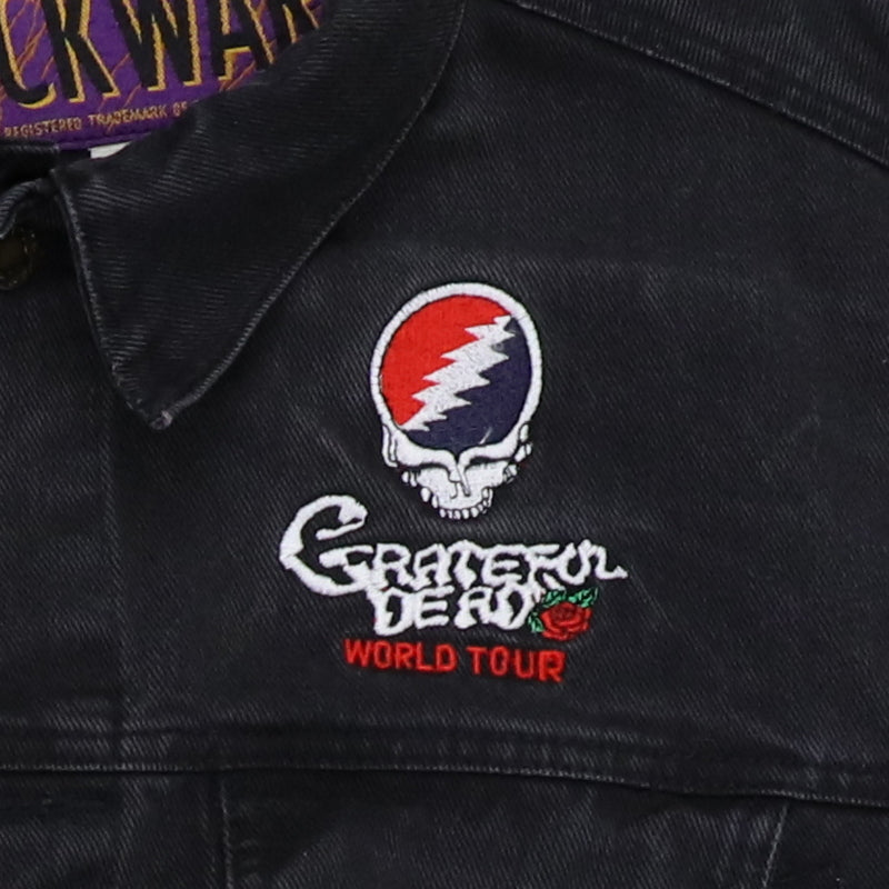 1990 Grateful Dead Twenty Five Years Tour Denim Jacket