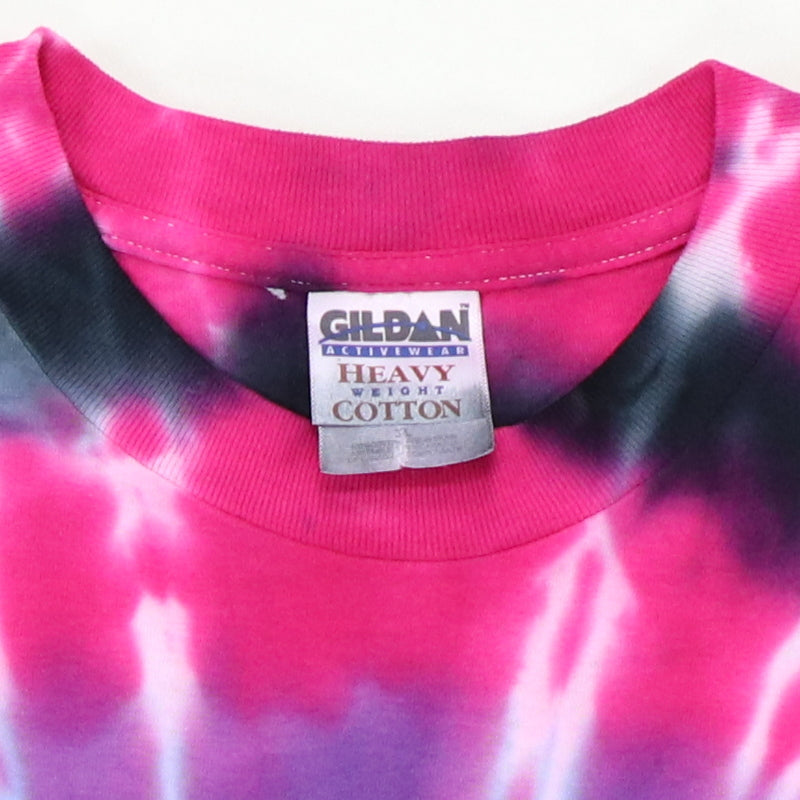 1998 Jimmy Page Robert Plant Tie Dye Tour Shirt