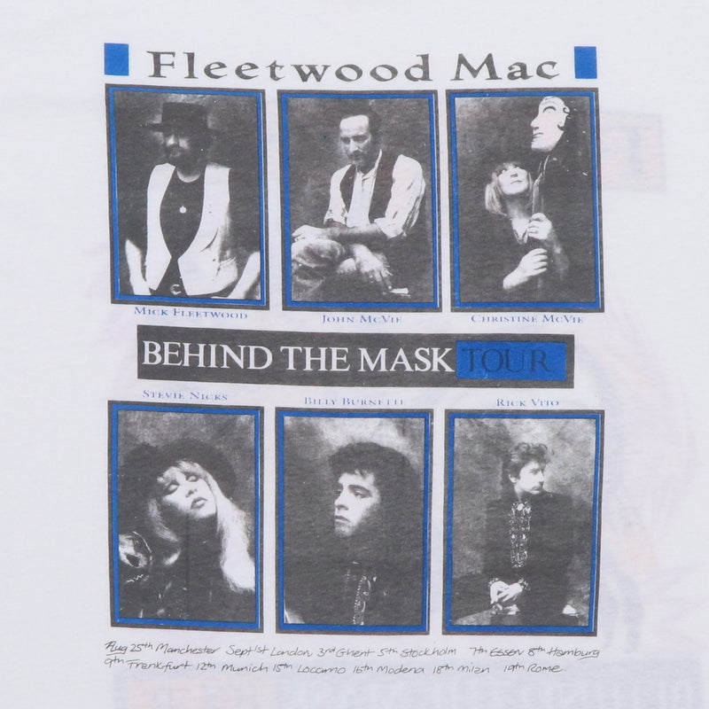 1990 Fleetwood Mac Behind The Mask Tour Shirt
