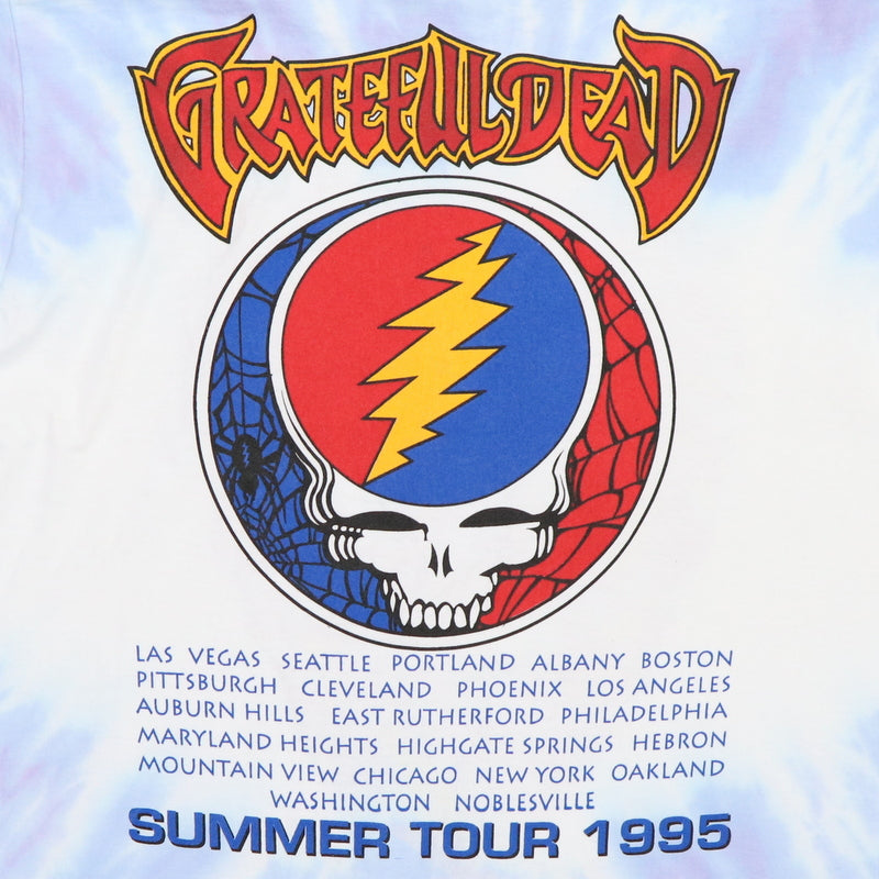 1995 Grateful Dead Summer Tour Tie Dye Shirt