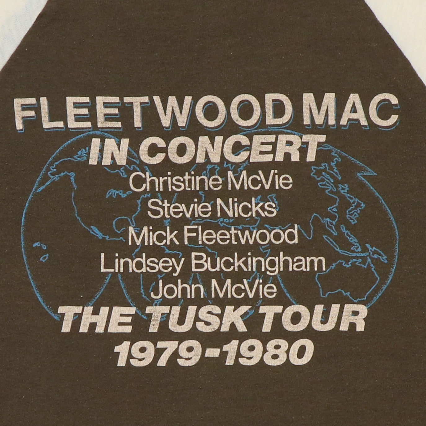 1979 Fleetwood Mac Tusk Tour Jersey Shirt