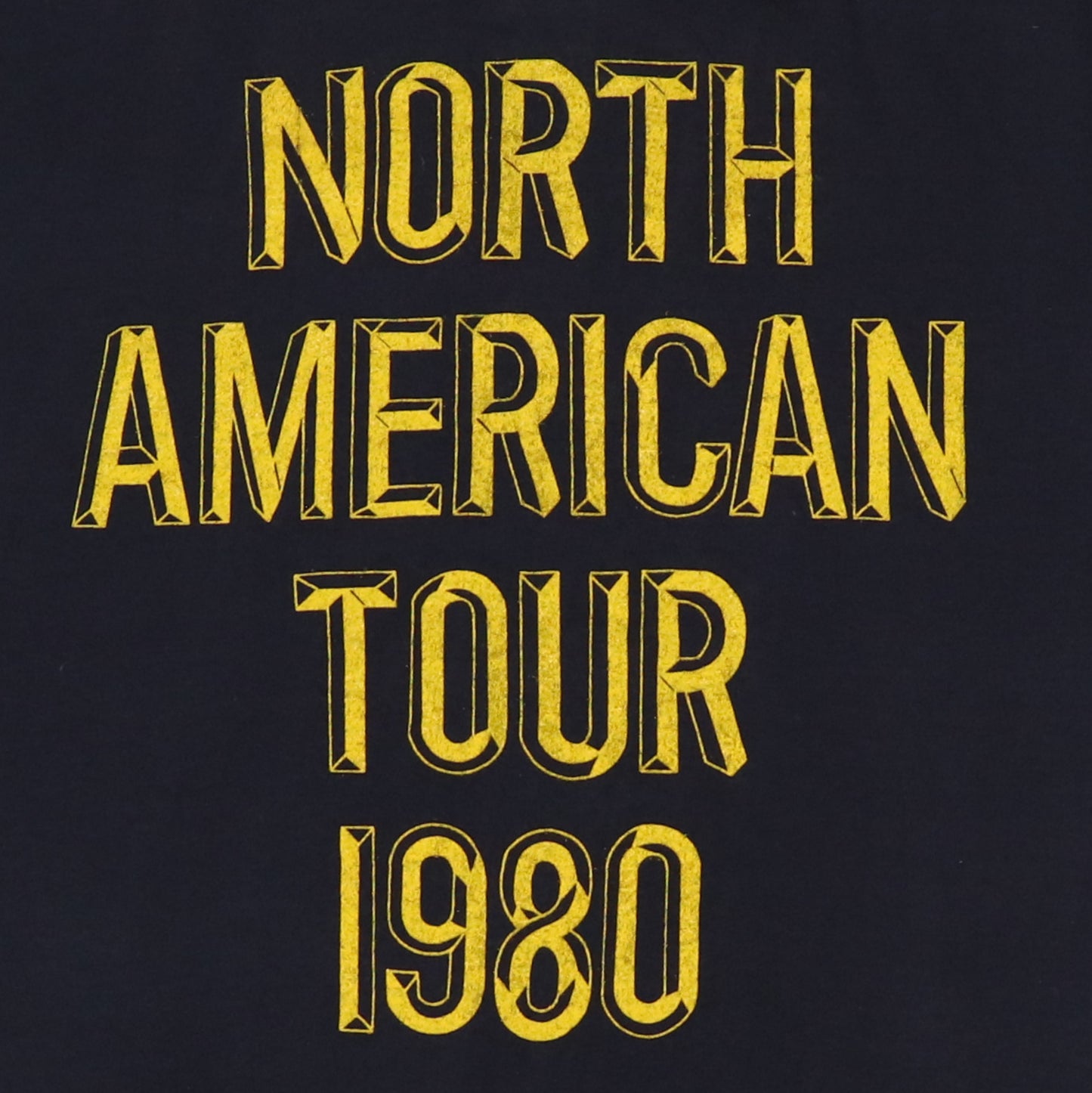 1980 Commodores North American Tour Shirt
